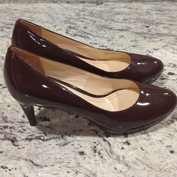 Cole Haan Oxblood Air Lainey Pumps - Picture 1 of 5